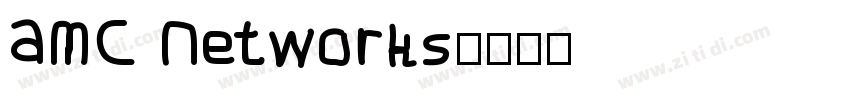 AMC Networks字体转换